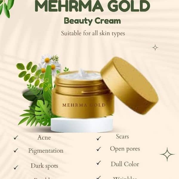 Meherma Gold skin whitening cream 0