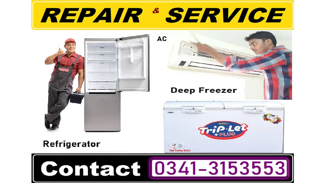 Fridge Repair De freezer Repair Ac Service Automatic Washing Machine 1
