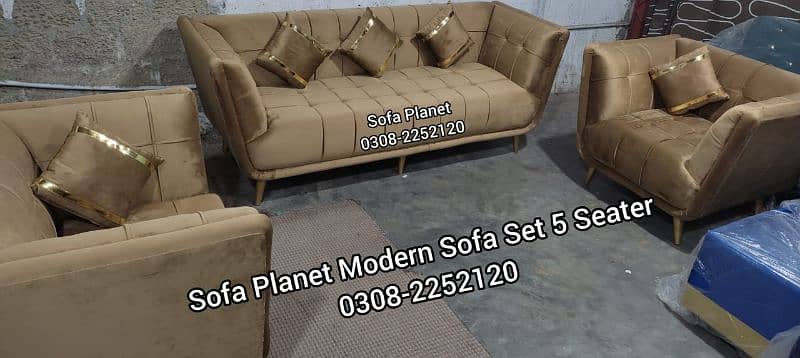 Sofa set 5 seater with 5 cushions free (Big sale for limited days) 2