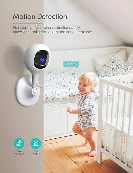 Voger Baby Monitor Pet WiFi Camera 1080P Two Way Audio Indoor 3