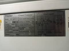 Haier deep freezer 385-INV