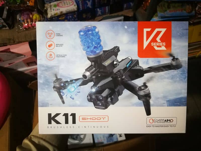 K11 Tripple Camera Brushless Motor Drone HD Camera Drone 2