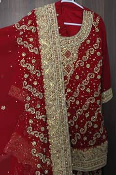pakistani bridal dress/second-hand bridal dress/rec
