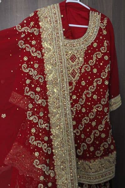 pakistani bridal dress/second-hand bridal dress/rec 0