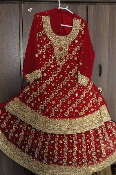 pakistani bridal dress/second-hand bridal dress/rec 8