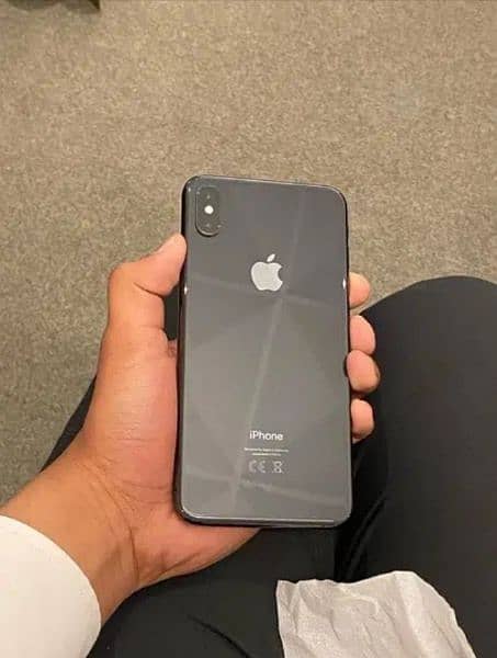 IPHONE XS MAX BLACK 64GB PTA APPROVED 0