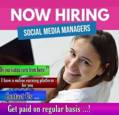 we required male and female for your online work