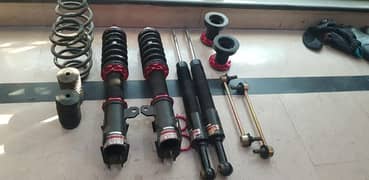 Japanese coil overs in excellent condition at Good price