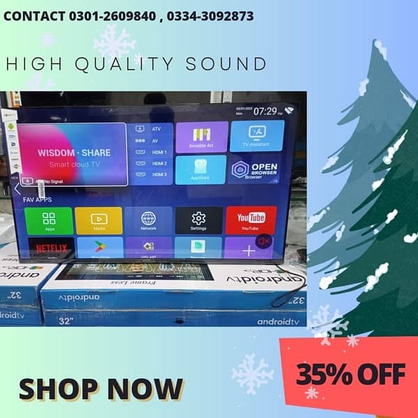 SUMMER SALE LED TV 43 INCH SAMSUNG SMART 4K UHD ANDROID 1