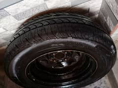 13 inch spare tyre+Rim, stapni of 13 inch vehicle