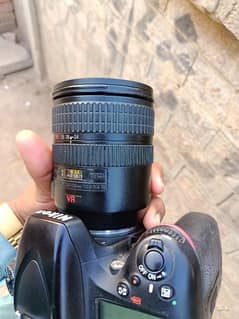 Nikon d 610  24 120 VR lens