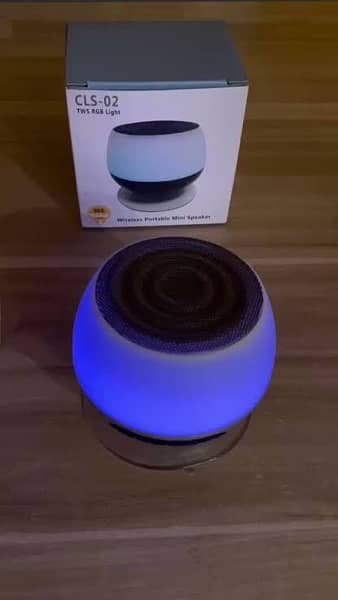Wireless Bluetooth Speaker RGB for all devices 1