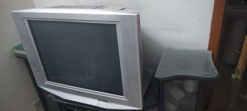 Sony TV for sale with trolley 1