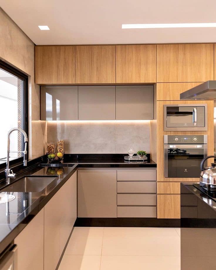 Aluminum kitchen cabinet / Aluminum glalss wardrobes 2