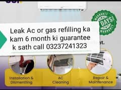 Best service repair Ac fitting gas filling kit repair