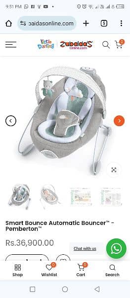 Smart Bounce Automatic Bouncer - Ingenuity 0