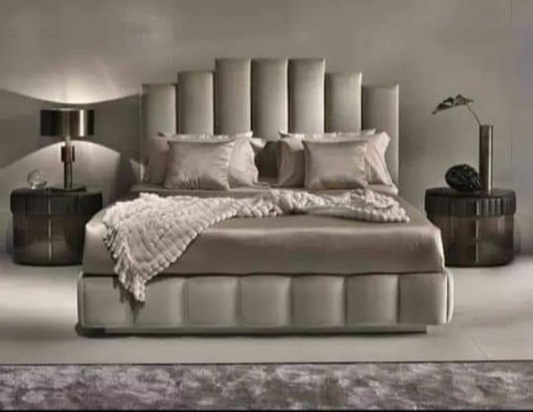 bed dressing side table/double bed/bed/bed set/Furniture/bedroom set 3