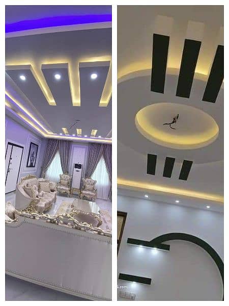 false ceiling pop  / Gypsum ceiling/moldling frame /Roof ceiling 0