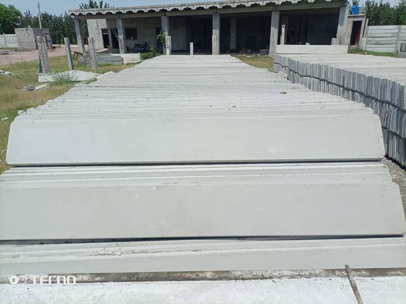 Concrete Wall, Precast Roof, Boundary Wall/boundary wall/girder slab 6