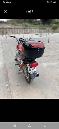 motorcycle Rear Big Box