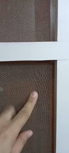 White Net Door in quality wood with beautiful design 0