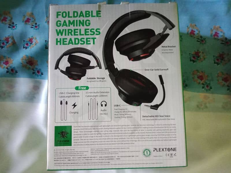 Game Plus Music Headphone for Both Box Pack he 1