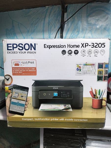 Epson XP 3205 A4 Multifunction Wireless Inkjet Printer 0
