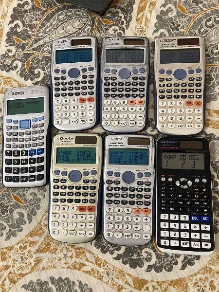 Calculator Scientific Imported 100% OK - CASIO Citizen ROVEX Counts 0