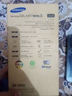 Original Samsung Note 3 N900 with box
