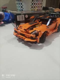 real Lego imported techine Chevrolet Corvette zr1