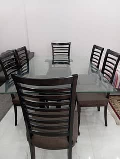 Dining Table+Chairs (Solid Wood)
