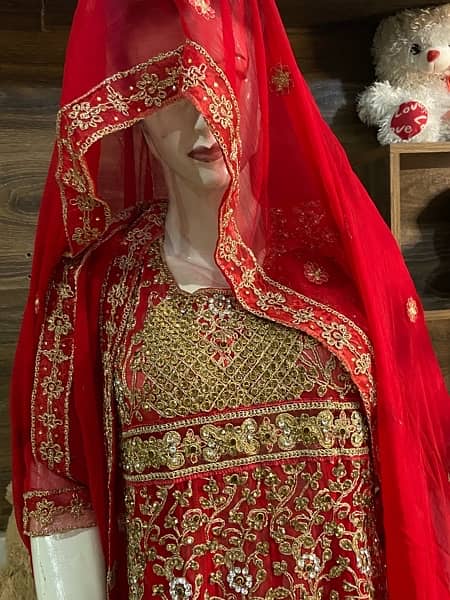 Bridal Dress | Wedding Dress |  Mehndi Lehnga | Designer Bridal maxi* 4