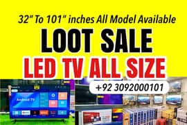 32" to 95 all model LED TV available very low price check rate list