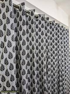1 Pc leather printed curtain