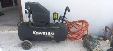 Kawasaki Air Compressor 2HP / 50 ltr (just like new)