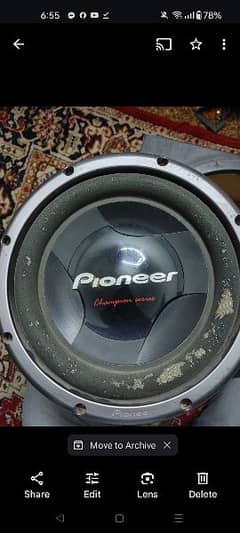 pioneer 308 D2 original sub woofer