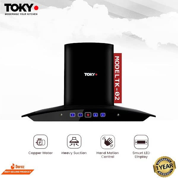 TOKYO KITCHEN HOODS ELECTRIC STOVE CHIMNEY HOBS Builton Oven Read add 1