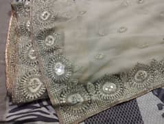 Saree/Sarri party nikah wedding dress Blouse & petticoat