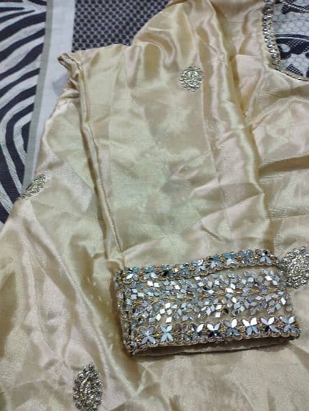 Saree/Sarri party nikah wedding dress Blouse & petticoat 1