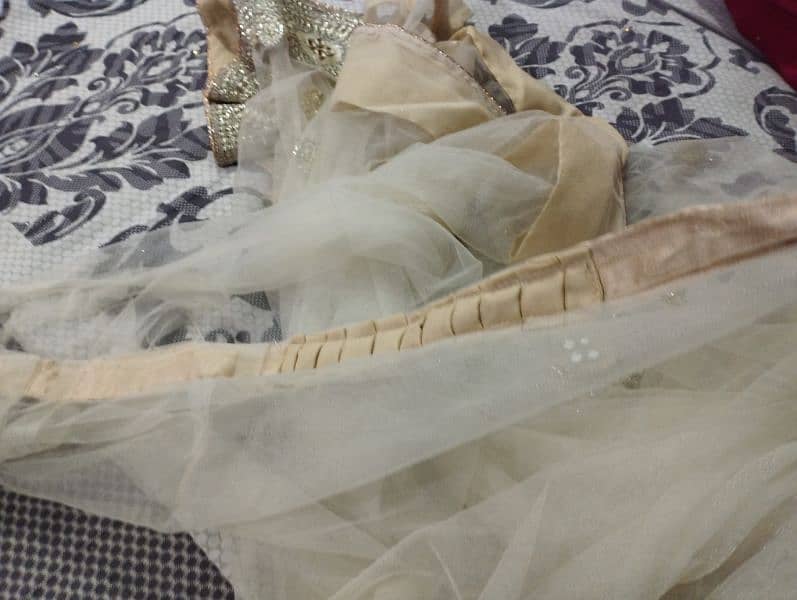Saree/Sarri party nikah wedding dress Blouse & petticoat 11
