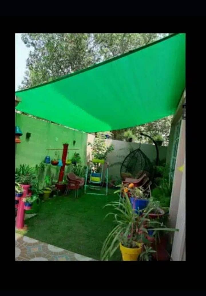 Green Net,Labour Tent,Plastic Water Proof Tarpal,Umbrella,Canopi,Camp 9