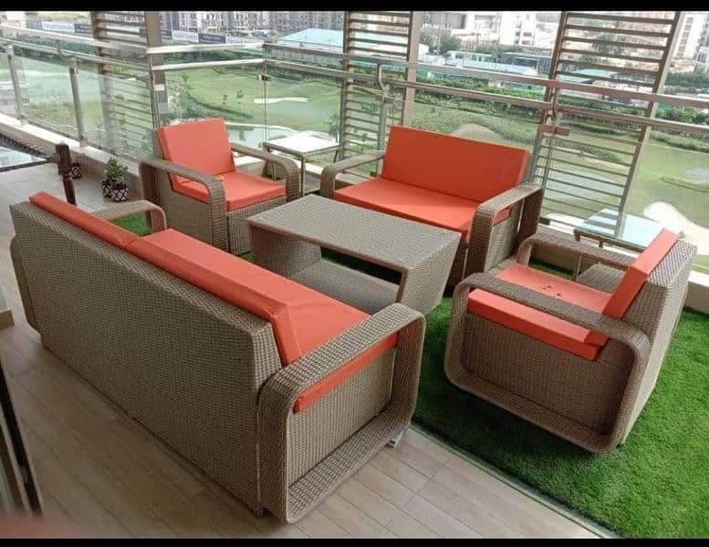 outdoor furniture luxury DESING Jojo rattan set 4