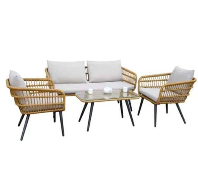 outdoor furniture luxury DESING Jojo rattan set 6