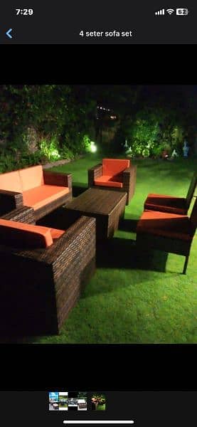 outdoor furniture luxury DESING Jojo rattan set 10