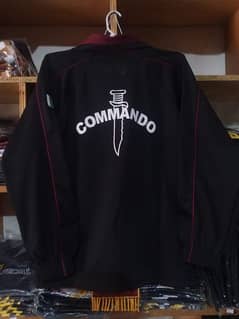commando tracksuit black