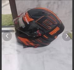 Studds Thunder D3 helmet orange brand new for sale