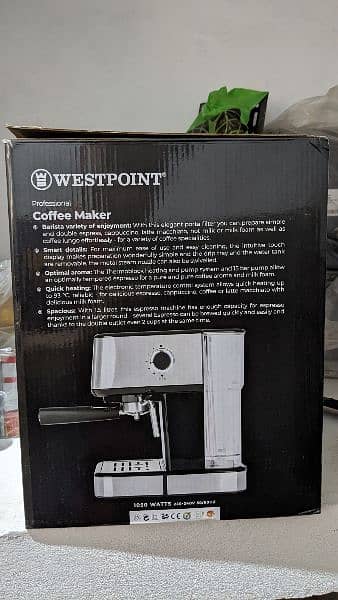 Westpoint coffee machine 2