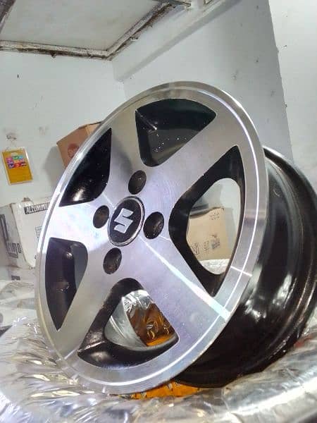 GENUINE ALLOY RIMS FOR EVERY ,HYJET , NEW ALTO AND 2
