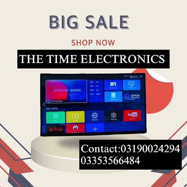 Offer 43 inches smart led tv new model 0