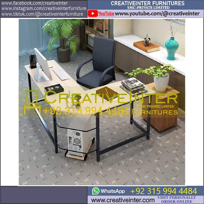 Office table chair CEO Executive Mesh Desk Staff Visitor Sofa Manager 8